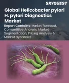 表紙：ヘリコバクターピロリ（H. pylori）診断の市場規模、シェア、成長分析：検査タイプ別、方法別、エンドユーザー別、地域別 - 業界予測（2026年～2033年）