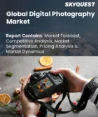 表紙：デジタル写真市場の規模、シェア、成長分析：製品タイプ別、カメラタイプ別、レンズタイプ別、センサータイプ別、手ぶれ補正機能別、機能別、地域別－業界予測2026-2033年