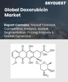 表紙：ドキソルビシン市場規模、シェア、および成長分析：薬剤製剤別、用途別、エンドユーザー別、地域別－業界予測2026-2033年