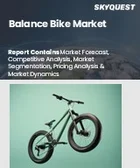 表紙：バランスバイクの市場規模、シェア、成長分析：製品タイプ別、年齢層別、ホイールサイズ別、流通チャネル別、地域別 - 業界予測（2026年～2033年）