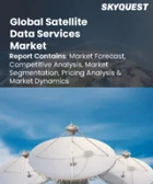 表紙：衛星データサービス市場規模、シェア、成長分析：サービスタイプ別、導入形態別、用途別、エンドユーザー別、地域別－業界予測2026-2033年
