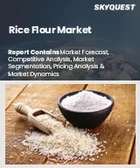 表紙：米粉市場規模、シェア、成長分析：性質別、種類別、原料別、用途別、販売チャネル別、地域別－業界予測2026-2033年