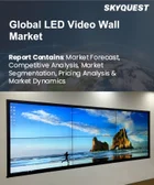 表紙：LEDビデオウォール市場規模、シェア、成長分析：タイプ別、設置方法別、サービス別、用途別、地域別－業界予測2026-2033年