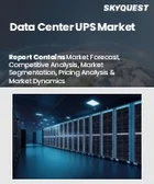 表紙：データセンター用UPS市場規模、シェア、成長分析：タイプ別、オファリング別、容量別、バッテリータイプ別、データセンタータイプ別、データセンター規模別、用途別、地域別－業界予測（2026～2033年）