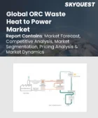 表紙：ORC廃熱発電市場の規模、シェア、成長分析：規模別、容量別、モデル別、用途別、地域別－業界予測2026-2033年