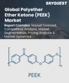 表紙：ポリエーテルエーテルケトン（PEEK）市場規模、シェア、および成長分析：タイプ別、用途別、最終用途別、地域別－業界予測2026-2033年