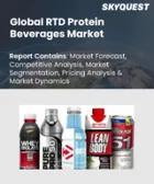 表紙：RTDプロテイン飲料市場規模、シェア、成長分析：製品タイプ別、原料別、フレーバー別、カロリー数別、消費者層別、表示内容別、糖分含有量別、地域別- 業界予測2026-2033年