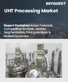 表紙：UHT加工市場の規模、シェア、成長分析：加工方法別、性質別、用途別、地域別－業界予測（2026-2033年）