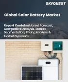 表紙：ソーラーバッテリー市場規模、シェア、成長分析：タイプ別、容量別、エンドユーザー別、地域別－業界予測2026-2033年