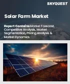 表紙：太陽光発電所市場規模、シェア、成長分析：種類別、技術別、容量別、エンドユーザー別、地域別－業界予測2026-2033年