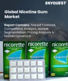 表紙：ニコチンガム市場規模、シェア、成長分析：種類別、流通チャネル別、地域別－業界予測2026-2033年