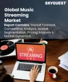 表紙：音楽ストリーミング市場の規模、シェア、成長分析：プラットフォーム別、サービス別、コンテンツタイプ別、エンドユース別、地域別－業界予測2026-2033年