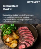 表紙：牛肉市場の規模、シェア、成長分析：部位別、流通経路別、地域別－業界予測2026-2033年