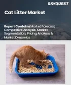 表紙：猫用トイレ砂市場規模、シェア、および成長分析：タイプ別、用途別、地域別－業界予測 2026-2033年