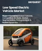 表紙：低速電気自動車の市場規模、シェア、および成長分析（地域別）－業界予測2026-2033年