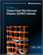 表紙：ガラス繊維強化プラスチック（GFRP）の世界市場、2026年～2030年