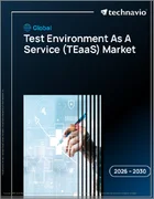 表紙：TEaaS（Test Environment As A Service）の世界市場、2026年～2030年
