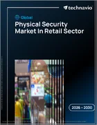 表紙：世界の小売業界における物理的セキュリティ市場（2026年～2030年）