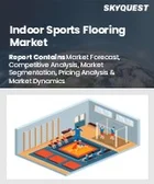 表紙：屋内スポーツ用フローリング市場規模、シェア、成長分析：素材タイプ別、用途別、エンドユーザー別、流通チャネル別、地域別- 業界予測2026-2033年