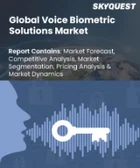 表紙：音声生体認証ソリューション市場規模、シェア、成長分析：認証方式別、ソリューションタイプ別、導入形態別、業界別、地域別－業界予測2026-2033年