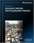 表紙：世界の音響車両警報システム市場、2025年～2029年