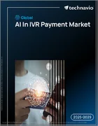 表紙：世界のAI搭載IVR決済市場2025-2029年