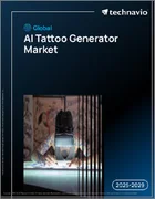 表紙：世界のAIタトゥージェネレーター市場（2025年～2029年）