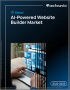 表紙：世界のAI搭載ウェブサイトビルダー市場2025-2029年