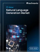 表紙：世界の自然言語生成市場2025-2029年
