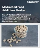 表紙：薬用飼料添加物市場規模、シェア、成長分析：種類別、混合タイプ別、動物種別、地域別－業界予測2026-2033年