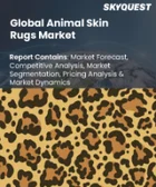 表紙：動物皮革ラグ市場規模、シェア、成長分析：種類別、用途別、流通経路別、地域別－業界予測2026-2033年