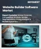表紙：ウェブサイトビルダーソフトウェア市場規模、シェア、成長分析：コンポーネント別、プラットフォーム別、エンドユーザー別、地域別－業界予測2026-2033年