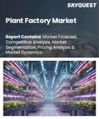 表紙：植物工場の市場規模、シェア、成長分析：栽培システム別、施設タイプ別、照明タイプ別、作物タイプ別、地域別- 業界予測2026-2033年