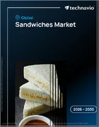 表紙：サンドイッチの世界市場 2026年～2030年
