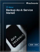 表紙：バックアップ・アズ・ア・サービスの世界市場 2026年～2030年