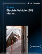 表紙：電気自動車（EV）の世界市場 2026年～2030年