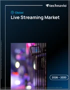 表紙：ライブストリーミングの世界市場 2026年～2030年