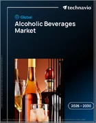 表紙：アルコール飲料の世界市場 2026年～2030年