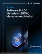 表紙：ソフトウェア部品表（SBOM）管理の世界市場 2026年～2030年