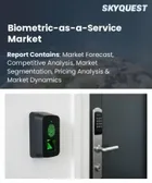 表紙：生体認証サービス（Biometric-as-a-Service）市場規模、シェア、成長分析：提供形態別、生体認証方式別、用途別、組織規模別、業種別、導入モデル別、地域別－業界予測2026-2033年
