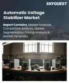 表紙：自動電圧安定器市場規模、シェア、成長分析：製品タイプ別、電圧容量別、販売チャネル別、応用分野別、エンドユーザー別、地域別- 業界予測2026-2033年
