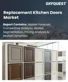 表紙：キッチン用交換ドア市場規模、シェア、成長分析：材質別、デザインスタイル別、表面仕上げ別、カスタマイズオプション別、エンドユーザー別、地域別、業界予測、2026-2033年