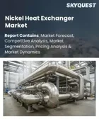 表紙：ニッケル製熱交換器市場規模、シェア、成長分析：製品タイプ別、材質構成別、設計構成別、圧力範囲別、温度範囲別、設置タイプ別、地域別- 業界予測2026-2033年