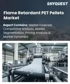 表紙：難燃性PETペレット市場規模、シェア、成長分析：技術別、用途別、エンドユーザー別、販売チャネル別、地域別－業界予測2026-2033年