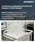 表紙：持続的腹膜透析（CAPD）市場規模、シェア、成長分析：製品タイプ別、透析法別、患者タイプ別、エンドユーザー別、流通チャネル別、地域別－業界予測2026-2033年