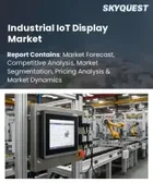 表紙：産業用IoTディスプレイ市場規模、シェア、および成長分析：用途別、アプリケーション別、接続性別、ディスプレイタイプ別、パネルサイズ別、地域別－業界予測2026-2033年