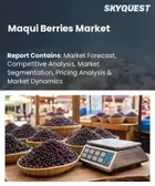 表紙：マキベリー市場規模、シェア、成長分析：製品タイプ別、性質別、形態別、エンドユーザー別、流通チャネル別、地域別- 業界予測2026-2033年