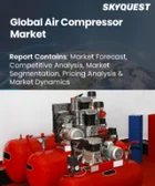 表紙：空気圧縮機市場規模、シェア、および成長分析：タイプ別、潤滑方式別、製品タイプ別、用途別、出力範囲別、運転モード別、地域別－業界予測2026-2033年