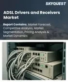 表紙：ADSLドライバおよびレシーバ市場規模、シェア、成長分析：製品タイプ別、技術別、統合タイプ別、チャネルタイプ別、データレート別、電源タイプ別、用途別、地域別、業界予測、2026-2033年