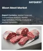 表紙：バイソン肉市場の規模、シェア、成長分析：製品タイプ別、形態別、飼育形態別、流通チャネル別、最終用途別、地域別、業界予測、2026-2033年